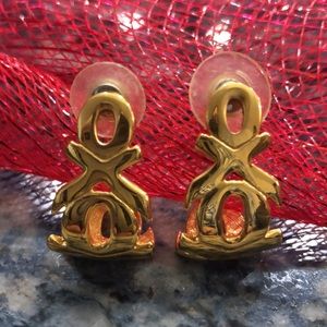 Anne Klein  XO earrings